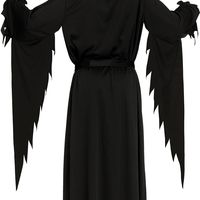 Costum Licențiat Ghost Face Deluxe Aged pentru Adulți – Mască Învechită și Robă Premium