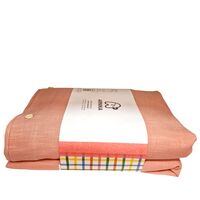 Set Lenjerie de Pat Premium Arnika Home – In și Bumbac,ROSE, Dimensiuni Standard - ARNIKA