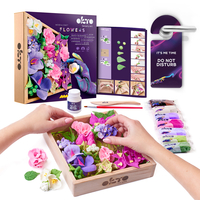 Set de creație senzorială Wood & Craft DIY 