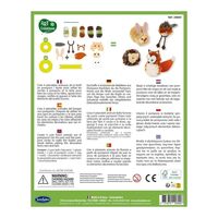 Kit Creativ Animale din Pompone, Sentosphere - Set de Creat Jucării din Lână