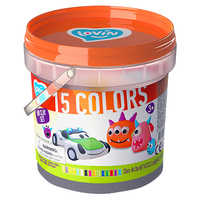 Set creativ de modelaj OKTO Clay Monsters Company, include aluat multicolor, matrite pentru monstri si accesorii, 3 ani+