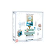 Set Mobilier din Lemn Daisylane pentru Baie Căsuțe de Păpuși Le Toy Van