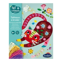 Kit Creativ Broderie pentru Copii, Sentosphere - Tablouri cu Animale
