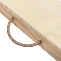 Joc de exterior Goki Cornhole, Aruncare la țintă cu săculeți, din lemn, +5 ani