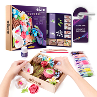 Set de creație senzorială 3D Wood&Craft DIY 