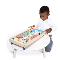 Joc Pinball din lemn Janod Applepop ,joc de îndemânare pentru copii, 5 ani+