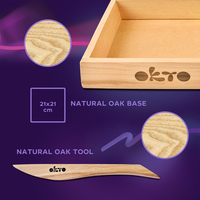 Set de creație senzorială Wood & Craft DIY 