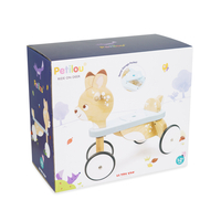 Bicicleta din lemn, Le Toy Van, Ride on Deer, 4 roti, 12 luni +
