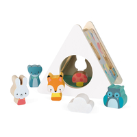 Cutie pentru sortat forme, Janod, din lemn