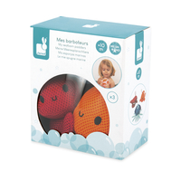 Jucarii pentru baie, Janod, set 3 animale marine, 10 luni+