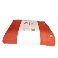Set Lenjerie de Pat Premium Arnika Home – In și Bumbac,PEACH, Dimensiuni Standard - ARNIKA