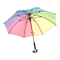 Umbrelă curcubeu din lemn pentru copii Vilac Tukan