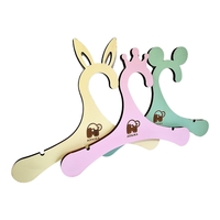 Set 5 Umerașe din Lemn pentru Copii (24 cm) – Organizare Naturală pentru Hăinuțe Delicate - ARNIKA