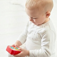 Jucǎrie, Telefon mobil Janod din lemn cu sunete, 18 luni