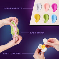 Set de creație senzorială 3D Wood&Craft DIY 