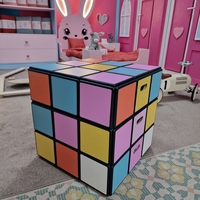 Masa „Cubul Rubik” cu Sertare – Funcționalitate, Joc și Design Premium - ARNIKA