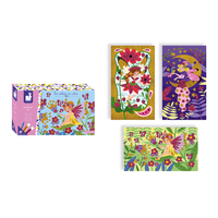 Set creativ, Janod, Printese, cu sclipici, 4 ani+