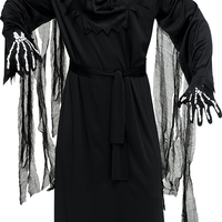 Costum Halloween Adulți, The Day of the Dead Reaper Costume, Mărime Universală