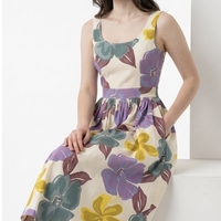 Rochie din in natural June