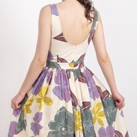 Rochie din in natural June