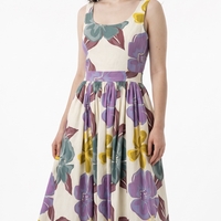 Rochie din in natural June