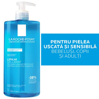 LA ROCHE POSAY Lipikar Gel de spalare pentru piele sensibila x 1000ml