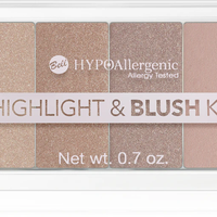 Bell HYPOallergenic-Paleta cu iluminatoare și farduri de obraz