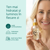 Momirov-Serum cu aur 24K și acid hialuronic, 30 ml
