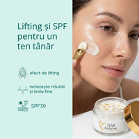 Momirov-Cremă lifting de zi 24K cu aur și SPF 30, 50 ml