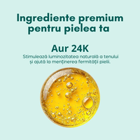 Momirov-Cremă lifting de zi 24K cu aur și SPF 30, 50 ml