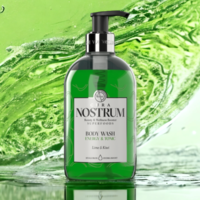 CURA NOSTRUM Gel de dus Energy & Tonic – Lime & Kiwi- 500 ml