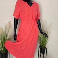 Rochie Midi Breeze-Coral