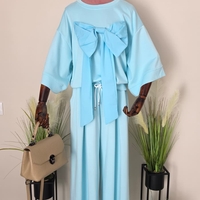 Compleu Casual Fundă-Baby Blue