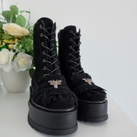 Ghete Rouge-Velur Negru