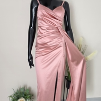 Rochie Lungă Amira-Roz Pudră