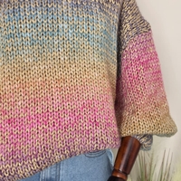 Pulover Cozy Boho-Multicolor