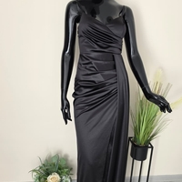Rochie Lungă Amira-Negru
