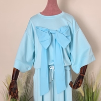 Compleu Casual Fundă-Baby Blue
