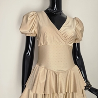 Rochie Amour Bej Auriu