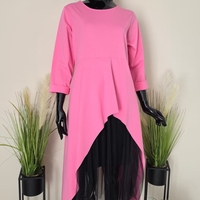 Rochie Asimetrică  Rebel-Roz