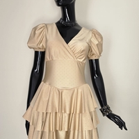 Rochie Amour Bej Auriu