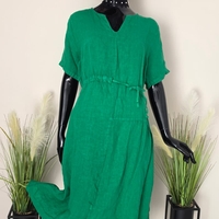 Rochie Midi Breeze-Verde