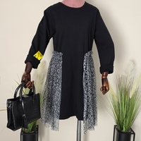 Rochie Aria-Inserții Animal Print