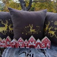 Pernă decorativă premium Cerbul Carpatin AYA HOME