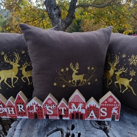 Pernă decorativă premium Cerbul Carpatin AYA HOME