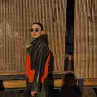 Fringe Crossbody model