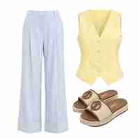 Svetloplave kratke pantalone