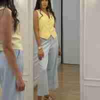Svetloplave kratke pantalone