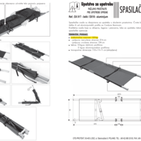 Spasilačaka nosila aluminijumska