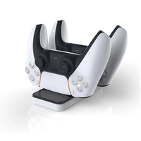Docking station DOBE drzac sa USB punjacem za 2 PS5 kontrolera TP5-0591 crno-beli